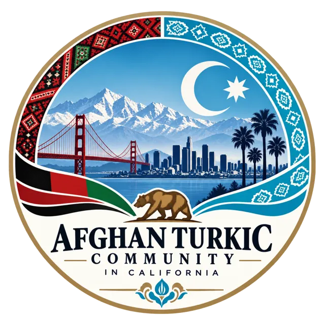 Afghan Turkic Community in California logo